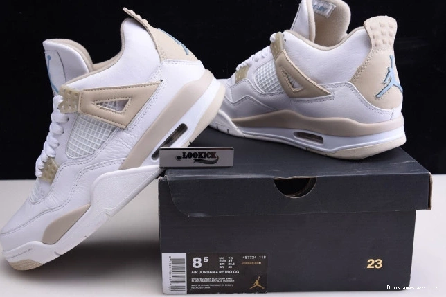 Boostmaster lin 487724-118 Jordan 2017 4 Retro Sand 0815